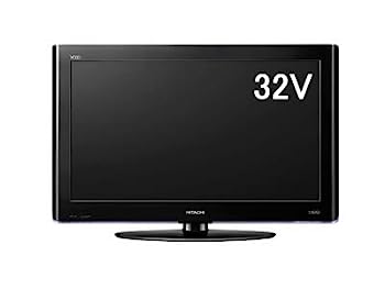 【中古】日立 32V型地上・BS・110度CSデジタルハイビジョン液晶テレビ(250GB HDD内蔵+iVDRスロット 録画機能付)Wooo L32-HP05-B|IINEX