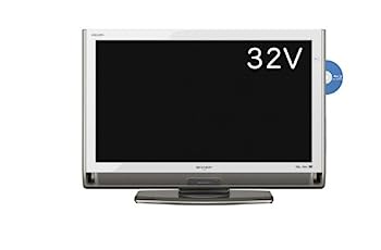 【中古】【非常に良い】シャープ 32V型 ハイビジョン 液晶テレビ ブルーレイレコーダー内蔵 ホワイト AQUOS LC-32DX3-W