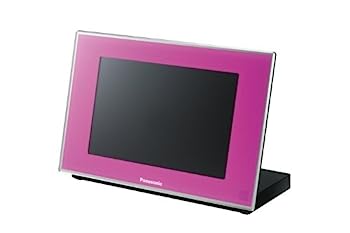 【中古】パナソニック デジタルフォトフレーム 7型液晶画面 2GB ピンク MW-S300-P｜IINEX