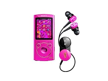 【中古】【非常に良い】SONY ウォークマン Sシリーズ [メモリータイプ] ワイヤレスヘッドホン付 8GB ビビッドピンク NW-S764BT/P｜IINEX