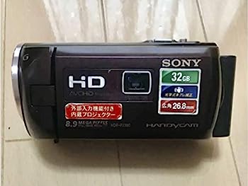 【中古】【非常に良い】SONY デジタルHDビデオカメラレコーダー「HDR-PJ390」(ボルドーブラウン) HDR-PJ390-T|IINEX