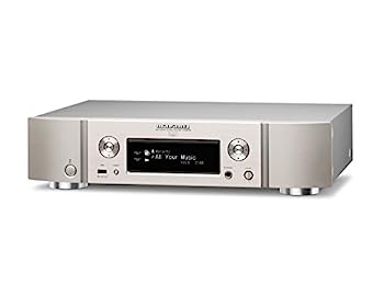 【中古】【人並み外れたに好いたらしい】Marantz 網状組織オーディオ電気蓄音機 ハイレゾ音源相応う/サイバー空間ラジオ受信機/USB-DAC しろがね色ゴールド NA8005/FN