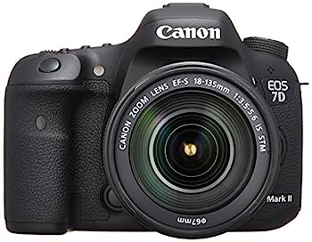 【中古】Canon デジタル一眼レフカメラ EOS 7D Mark II EF-S18-135 IS STM レンズキット EF-S18-135mm F3.5-5.6 IS STM付属 EOS7DMK2LK