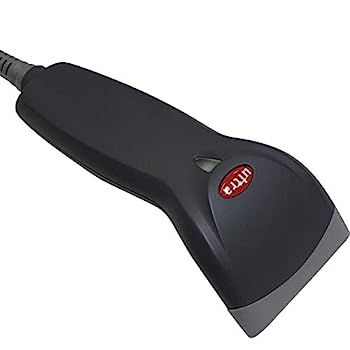 【中古】浮上読取対応タッチスキャナ, ブラックハウジング, 65mm幅,USB キーボード &USB-COM I/F(照合機能・利用者限定機能) ultra-3220B-U|IINEX