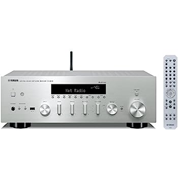 【中古】(非常に良い)ヤマハ ネットワークHiFiレシーバー ワイドFM・AMチューナー/Wi-Fi/Bluetooth/ハイレゾ音源対応 シルバー R-N602(S)|IINEX