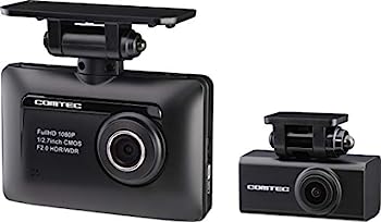 【中古】（非常に良い）コムテック 前後2カメラ ドライブレコーダー ZDR-015 前後200万画素 Full HD ノイズ対策済 夜間画像補正 LED信号対応 専用microSD(16GB)付 Gセン