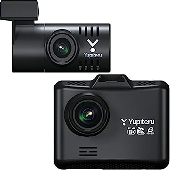 【中古】（非常に良い）ユピテル 前後2カメラ ドライブレコーダー DRY-TW7500dP フロント200万画素 リア100万画素 ノイズ対策済 LED信号対応 専用microSD Gセンサー GPS