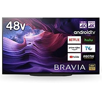 【中古】ソニー 48V型 4K 有機EL テレビ受像機 ブラビア KJ-48A9S OLED 倍速 Android TV 6畳以上とき勧める 2020年模範例 テレビ-TV・オーディオ・カメラ