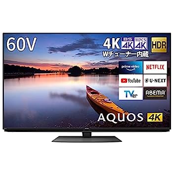 楽天市場】SHARP/シャープ 4TC60CN1 AQUOS 4K 液晶テレビ 60V型