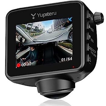 【中古】（非常に良い）ユピテル 360度 全方向対応 ドライブレコーダー Q-20P 340万画素 SONY製CMOSセンサー搭載 夜間対応 地デジノイズ対策済 GPS Gセンサー搭載 3年 m