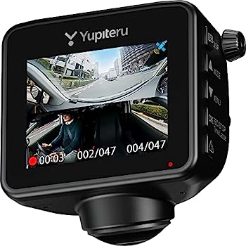 【中古】（非常に良い）ユピテル ドライブレコーダー 全周囲360°Q-21A 前方/左右/室内記録 3年 Yupiteru