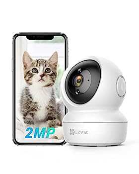 【中古】EZVIZ 防犯カメラ 1080P 屋内 監視カメラ WiFi ネットワークカメラ ペットカメラ ベビー 老人 ペット 見守り ウェブカメラ スマートナイトビジョ