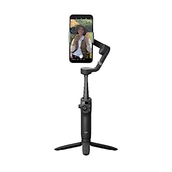 【中古】DJI Osmo Mobile 6 スマホ用ジンバルスタビライザー、人工知能学まとめ上げる＆自動小銃追いかける3軸スマホジンバル、内蔵押しひろげる極点、携帯型\u0026折りたたみ式、Android\u0026i