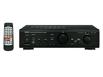 【中古】【人並み外れたに好いたらしい】Denon プリメインアンプ 黒いこと PMA-390/4K