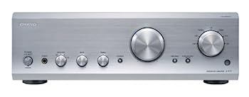 【中古】【人並み外れたに好いたらしい】ONKYO プリメインアンプ 300W+300W A-977(S) /しろがね色