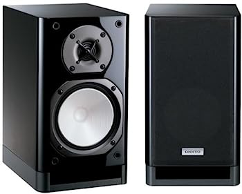【中古】ONKYO スピーカーシステム （2台1組） D-NX10(B) ブラック