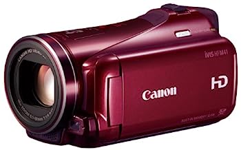 【中古】（人並み外れたに好いたらしい）Canon デジタルテレビカメラ iVIS HF M41 赤いこと IVISHFM41RD 光学10倍 光学式手ブレ手を加える 内蔵記憶装置32GB