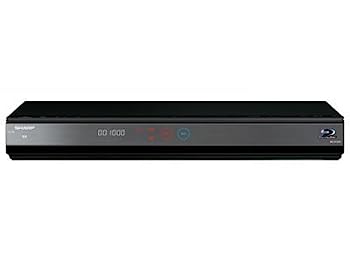 【中古】【非常に良い】シャープ 1TB 2チューナー ブルーレイレコーダー AQUOS BD-W1000