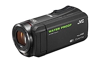 【中古】(非常に良い)JVC KENWOOD JVC ビデオカメラ EVERIO 防水 防塵 内蔵メモリー64GB ブラック GZ-RX500-B|IINEX