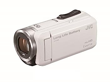 【中古】【非常に良い】JVC KENWOOD JVC ビデオカメラ EVERIO 内蔵メモリー32GB ホワイト GZ-F100-W