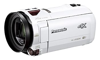【中古】パナソニック デジタル4Kビデオカメラ VX980M 64GB あとから補正 ホワイト HC-VX980M-W|IINEX