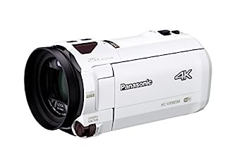 【中古】パナソニック 4K ビデオカメラ VX985M 64GB あとから補正 ホワイト HC-VX985M-W|IINEX