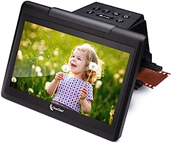 【中古】ClearClick Virtuoso 3.0 (第3世代) 22MP フィルム&スライドスキャナー (35mm 110 126) 大型7インチLCDスクリーン - スライドとネガティブをデジ