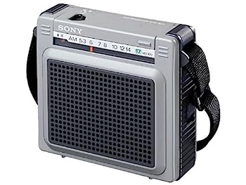 【中古】SONY AMワイドカバー ポータブルラジオ ICR-S71