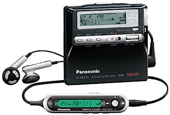【中古】Panasonic SJ-MR270-K 携帯型MD電気蓄音機 黒いこと