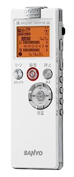 【中古】SANYO リニアPCMレコーダー(ホワイト) [ICR-PS501RM(W)] 8,124円