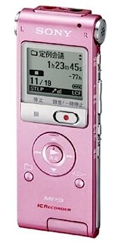 【中古】SONY ステレオ集積回路リコーダー 2GB UX200 さくら色 ICD-UX200/P