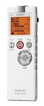 【中古】SANYO 集積回路リコーダー ICR-なおなお書き502RM(W)