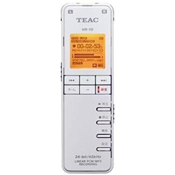 【中古】【人並み外れたに好いたらしい】TEAC 集積回路リコーダー 24bit直線的PCM相応う 白いこと VR-10W