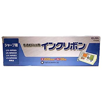 【中古】（非常に良い）朝日電器 ELPA エルパ FAXインクリボン FIR-SR8