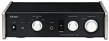 【中古】（非常に良い）TEAC Reference 501 ヘッドホンアンプ フルアナログデュアルモノーラルサーキット ハイレゾ音源対応 ブラック HA-501-B