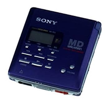 【中古】（人並み外れたに好いたらしい）SONY ソニー MZ-R55 青味 携帯型MDリコーダー （MDLP非相応う/吹き込み/生まれ変わり兼用機/録再/MDウォークマン）