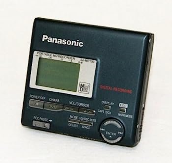 【中古】【人並み外れたに好いたらしい】Panasonic パナソニック SJ-MR100-K 黒いこと 携帯型MDリコーダー MDLP非相応う （MD吹き込み生まれ変わり兼用機/録再/MDウォークマン/MD電気蓄音機）