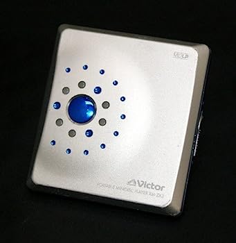 【中古】【人並み外れたに好いたらしい】Victor 優勝者 JVC XM-ZX3-A 青味 携帯型MD電気蓄音機 MDLP相応う （MD生まれ変わり専用機/MDウォークマン）