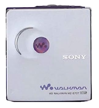 【中古】SONY ソニー MZ-E707-S しろがね色 携帯型MD電気蓄音機 MDLP相応う （MD生まれ変わり専用機/MDウォークマン）