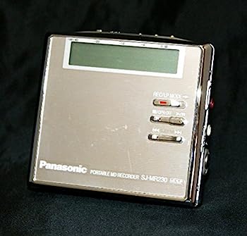 【中古】Panasonic パナソニック SJ-MR230-S シルバー ポータブルMDレコーダー MDLP対応 (MD録音再生兼用機/録再/MDウォークマン/MDプレーヤー)|IINEX