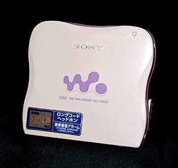 【中古】SONY ソニー MZ-E600-P さくら色 携帯型MD電気蓄音機 MDLP相応う （MD生まれ変わり専用機/MDウォークマン）
