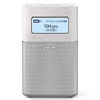 【中古】ソニー 介護ホームラジオ受信機 SRF-V1BT : FM/AM/広広としたFM/Bluetooth相応う 白いこと SRF-V1BT W オーディオ-TV・オーディオ・カメラ
