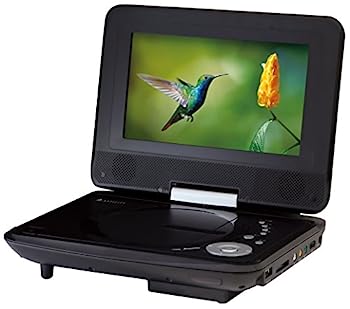 【中古】エスキュービズム 7インチポータブルDVDプレーヤー AC・DC・単3電池対応 APD-0701