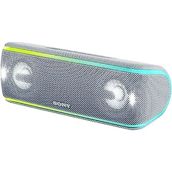 【中古】ソニー ワイヤレスポータブルスピーカー SRS-XB41 W : 雨合羽/防塵/防錆/Bluetooth/専用スマホアプリ相応う 書き込み役立つこと 2018年 / マイクロホン付き添い人/