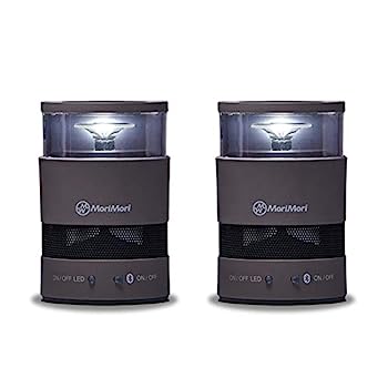 【中古】MoriMori W Speaker GRAY ダブル スピーカー ダークグレー色 LEDライト付ブルートゥーススピーカー キャリングケース付 FWS-1701-GR 29,415円