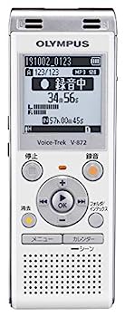 【中古】オリンパス OLYMPUS ステレオ集積回路リコーダー Voice Trek V-872 白いこと 4GB
