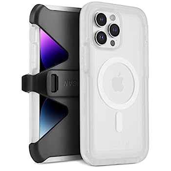 【中古】Pelican Voyager Series - iPhone 14 Pro Max ケース 6.7インチ [MagSafe対応] [黄変防止] 磁気充電携帯電話ケース ベルトクリップホルスターキ｜IINEX