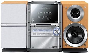 【中古】（人並み外れたに似つかわしい）Panasonic SC-PM77MD-S MDステレオ取り合わせ (しろがね色)