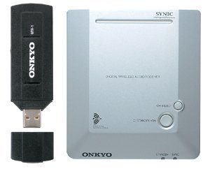 【中古】（人並み外れたに好いたらしい）ONKYO UWL-1(S) USBデジタルワイヤレスシステム しろがね色