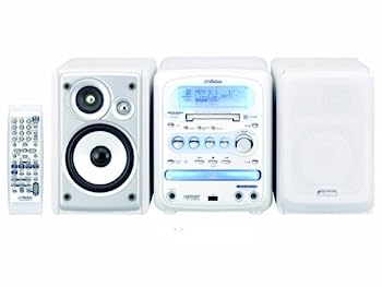 【中古】【非常に良い】JVCケンウッド ビクター マイクロコンポーネントMDメモリーシステム パールホワイト UX-QM7-W